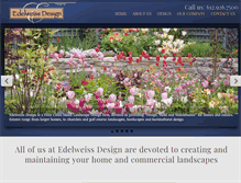 Tablet Screenshot of edelweissdesign.com